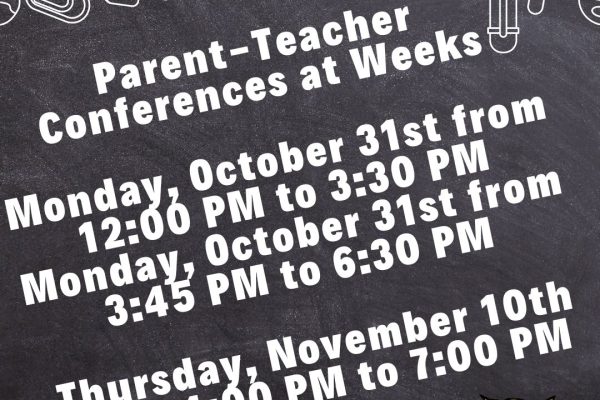 Parent Teacher Conferences at Weeks
